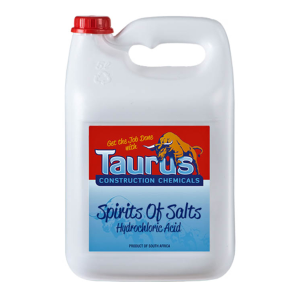 Taurus Spirits Of Salts / Hydrochloric Acid 5L – Higiene